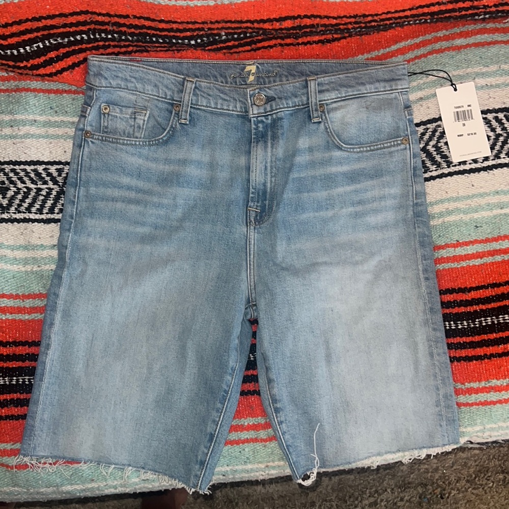 7 for all man kind shorts!
